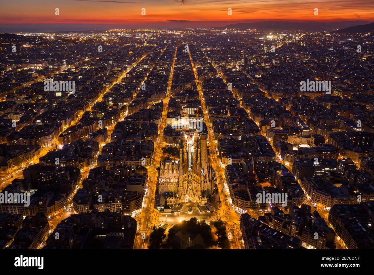 barcelona-aerial-view-hi-res-stock-photography-and-images-alamy