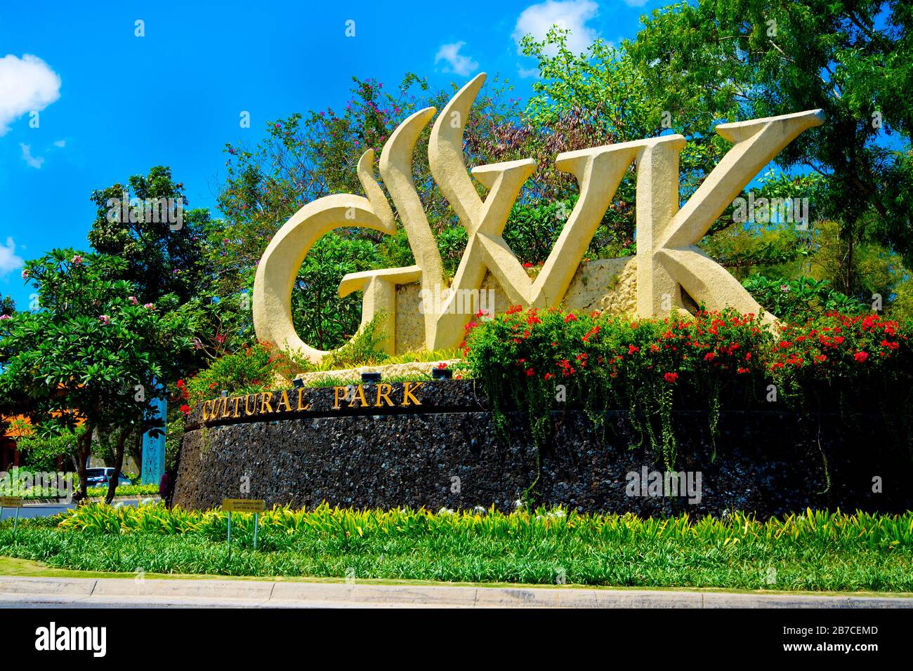 Ungasan, Indonesia - September 2, 2019: Garuda Wisnu Kencana cultural park Stock Photo