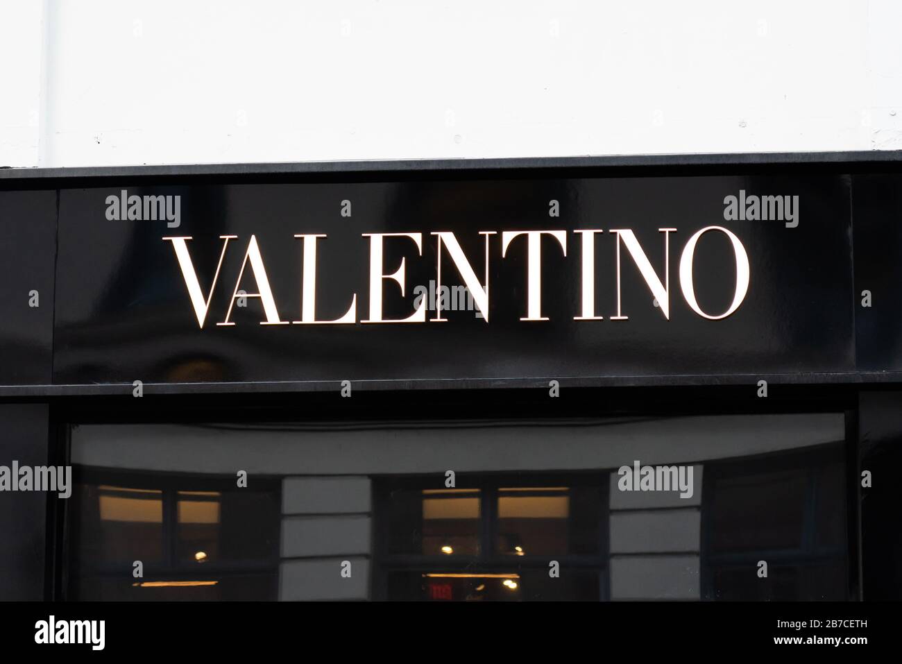 Valentino logo hi-res stock photography and images - Alamy