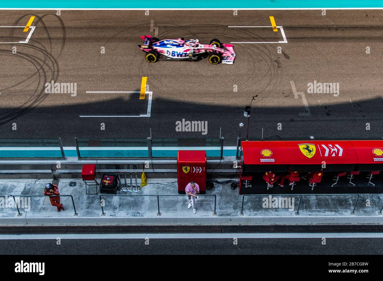 UAE/Abu Dhabi - 12/03/2019 - #11 Sergio Perez (MEX, Racing Point, RP 19 ...
