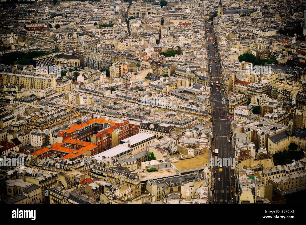 Aerial view paris rive gauche hi-res stock photography and images - Alamy