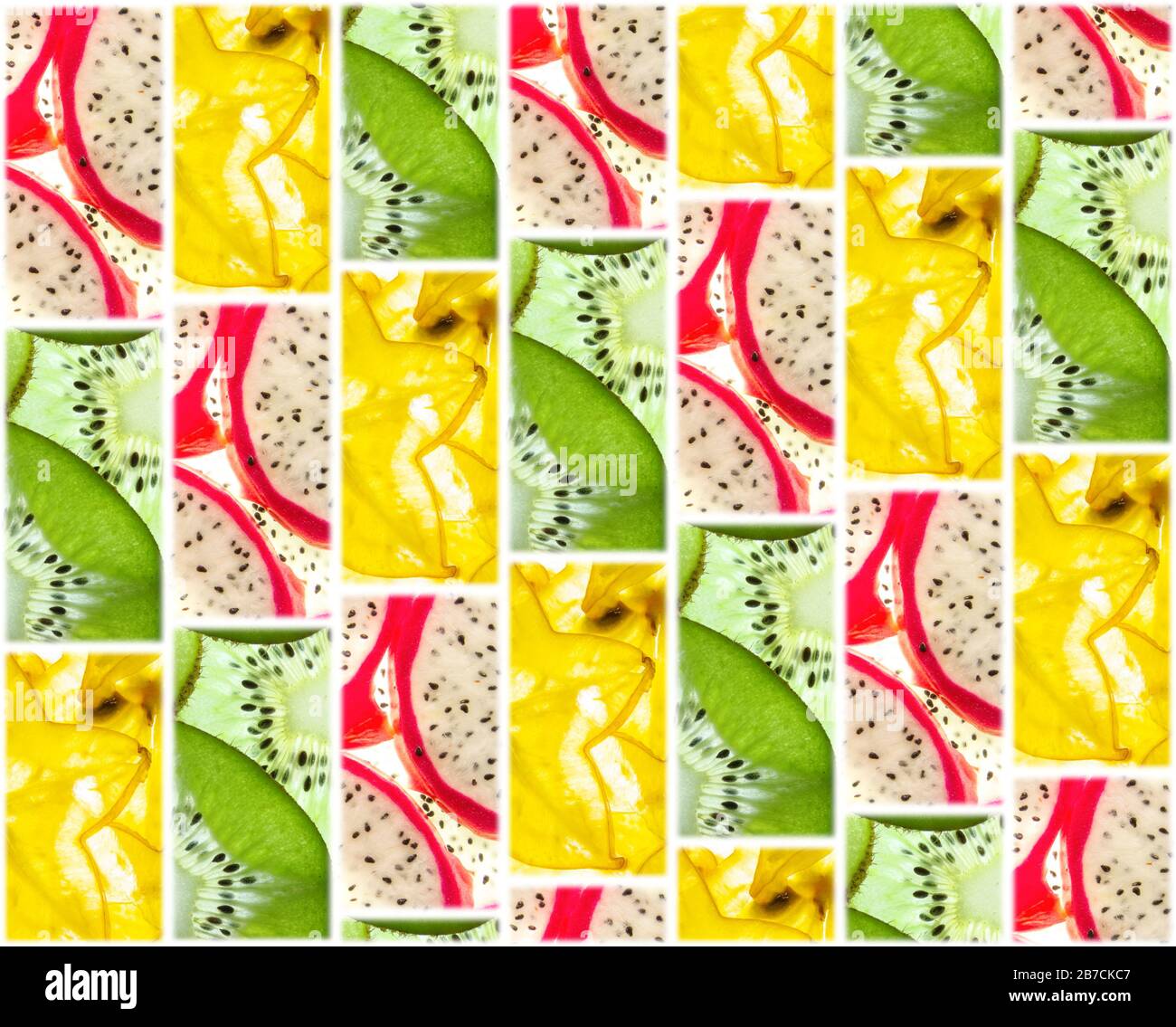 Fruits tiles Cut Out Stock Images & Pictures Alamy