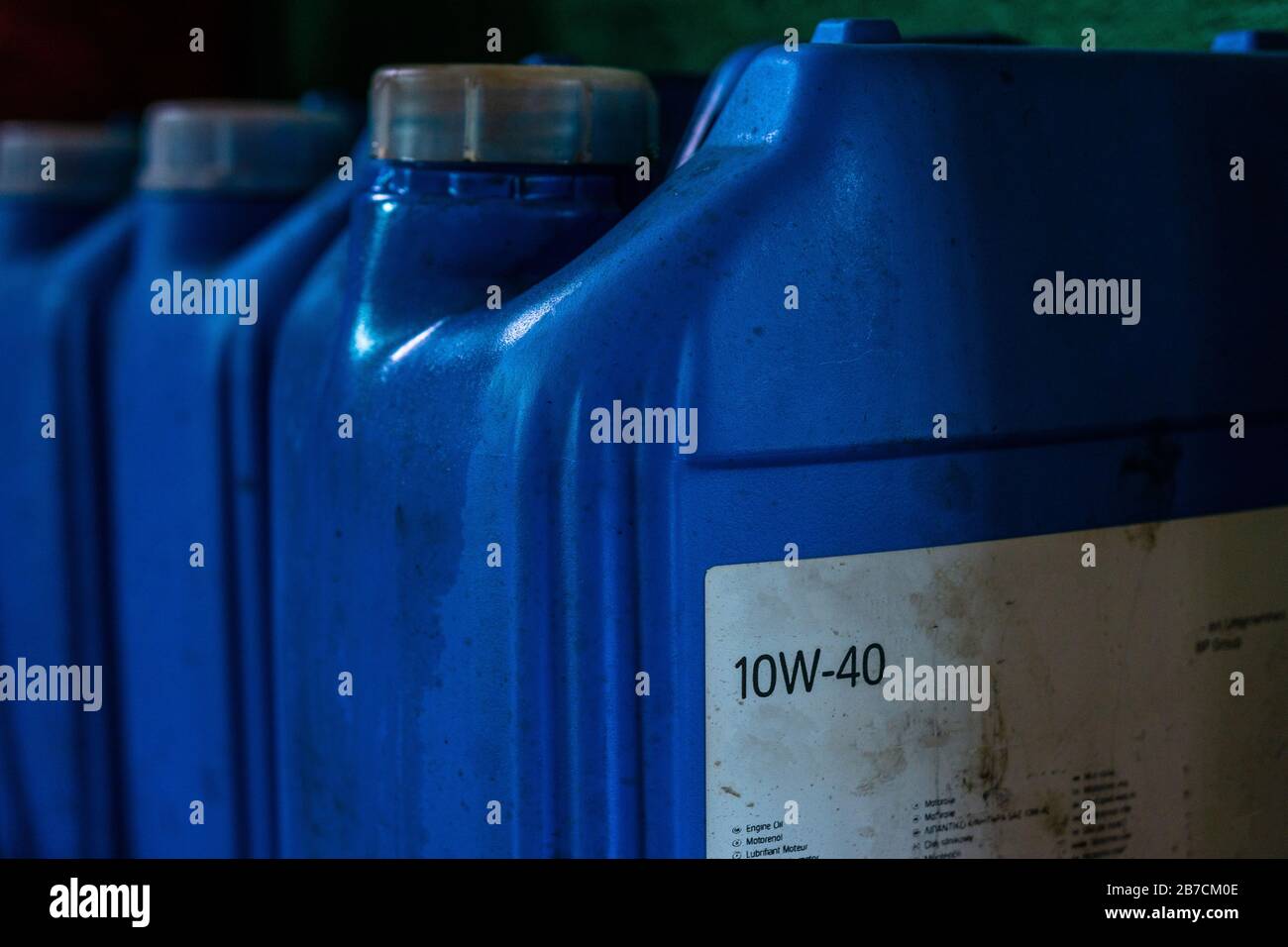 Color plastic waste drums hi-res stock photography and images - Alamy