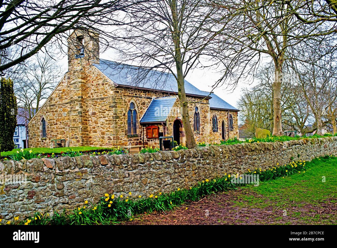 St Mary Magdalene Church, Trimdon Village, County Durham, England Stock Photo