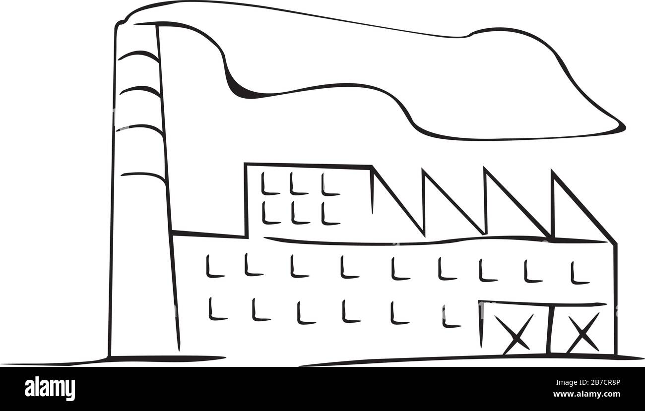 factories polluting the environment Stock Vector Image & Art Alamy