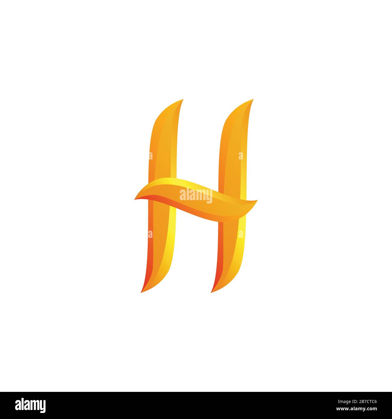Initial Letter H Heat Fire Logo Ideas Inspiration Logo Design Template Vector Illustration Isolated On White Background Stock Vector Image Art Alamy