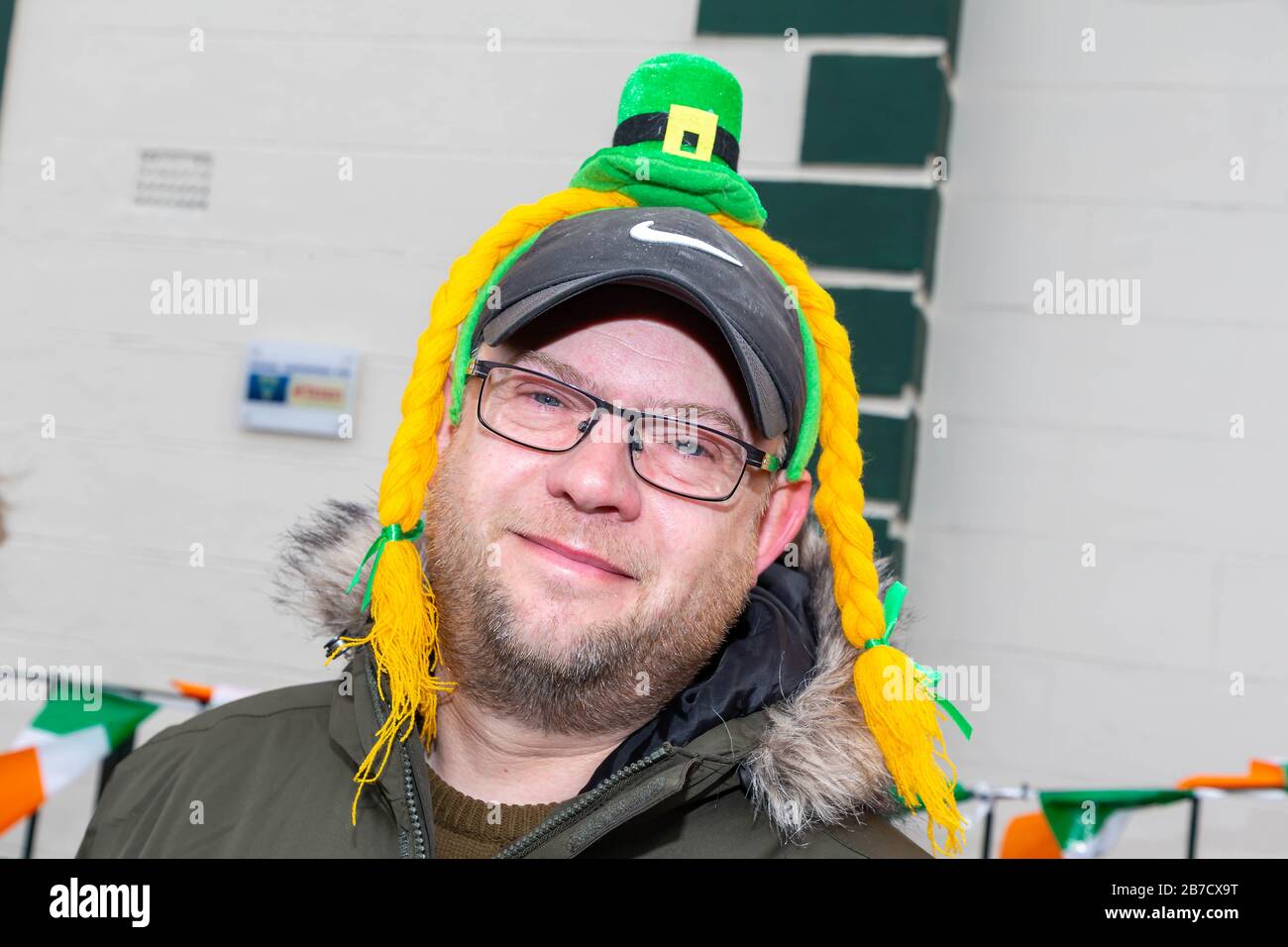 Warrington, Cheshire, UK 15 March 2020 Warrington Irish Club hosted