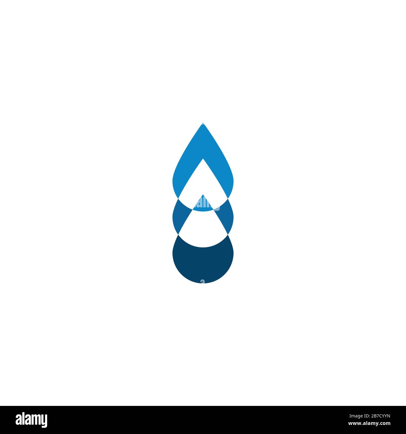 water drop, mineral, negative space logo Ideas. Inspiration logo design ...