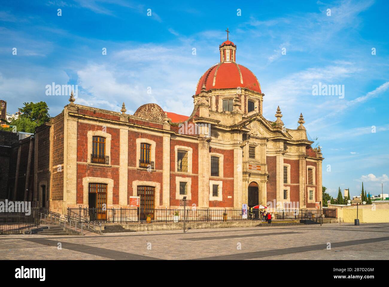 Basilica of Our Lady of Guadalupe, mexico city Stock Photo