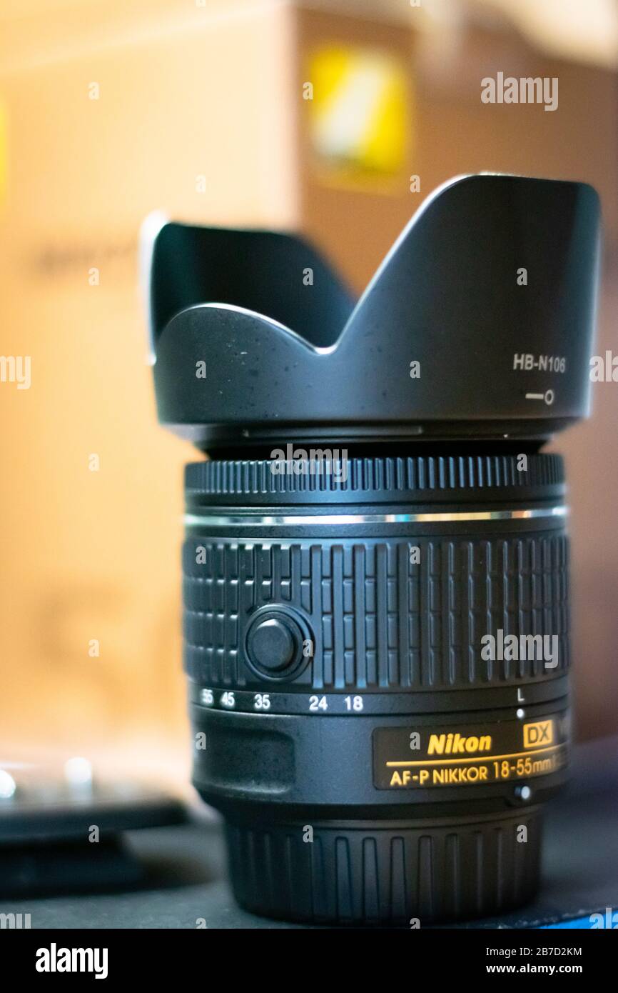 18 55mm lens hi-res stock photography and images - Alamy