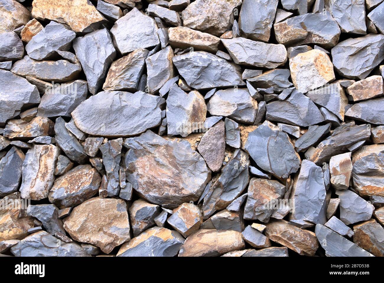Texture of the grey granite stone wall for background Stock Photo - Alamy