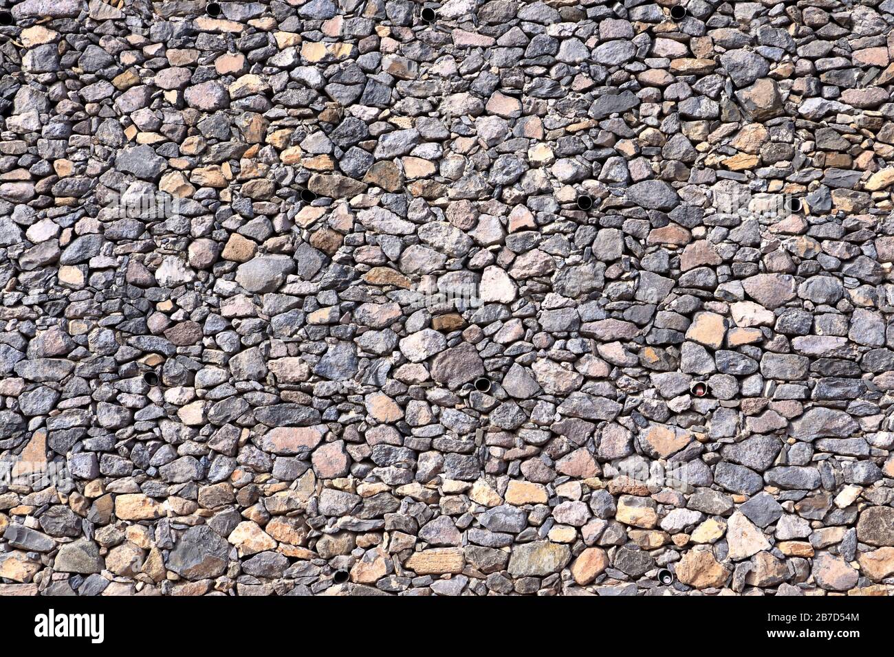 Texture of the grey granite stone wall for background Stock Photo - Alamy