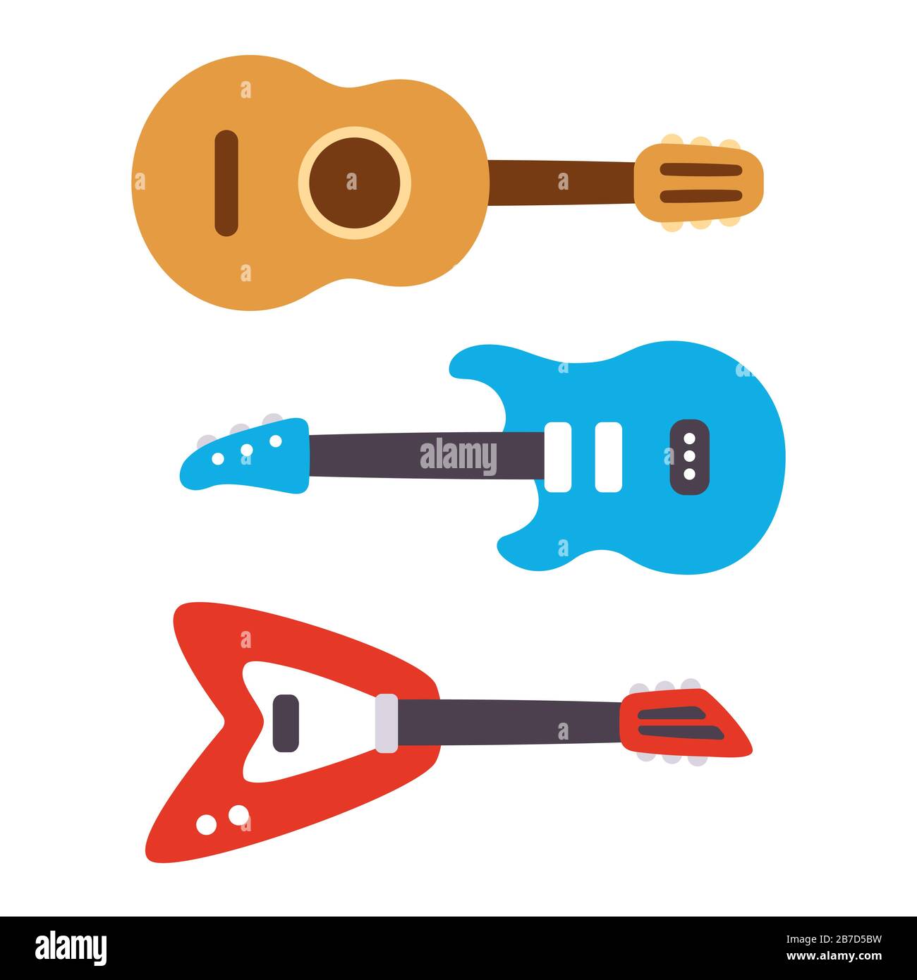 How to Draw An Electric Guitar Step by Step