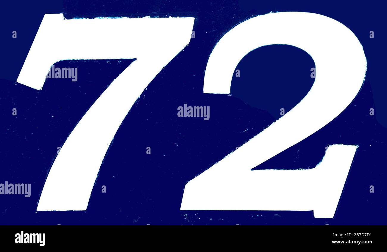 the house number 7 2 Stock Photo - Alamy