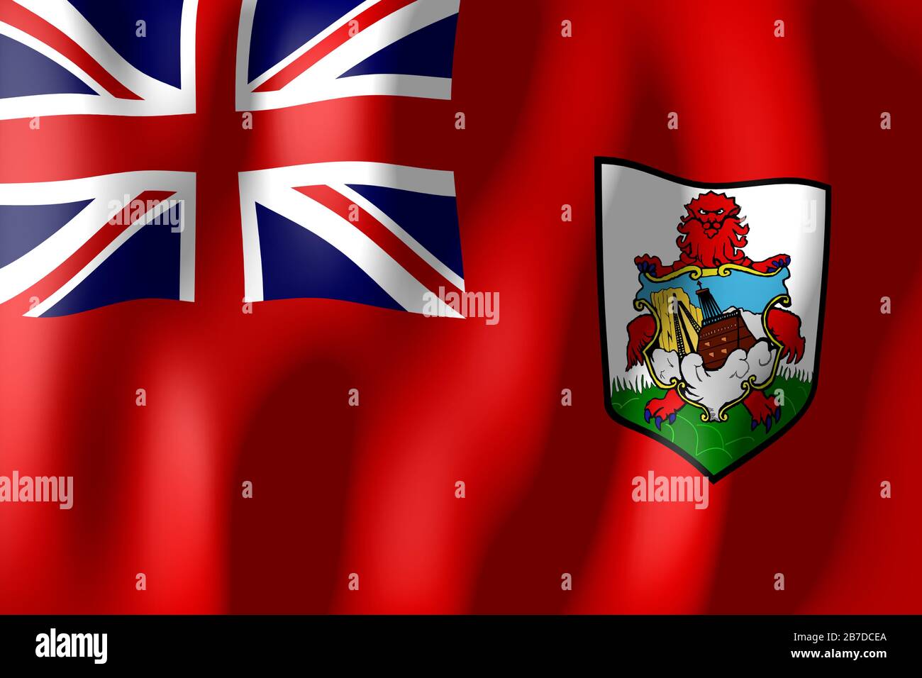 Bermuda flag Stock Photo Alamy