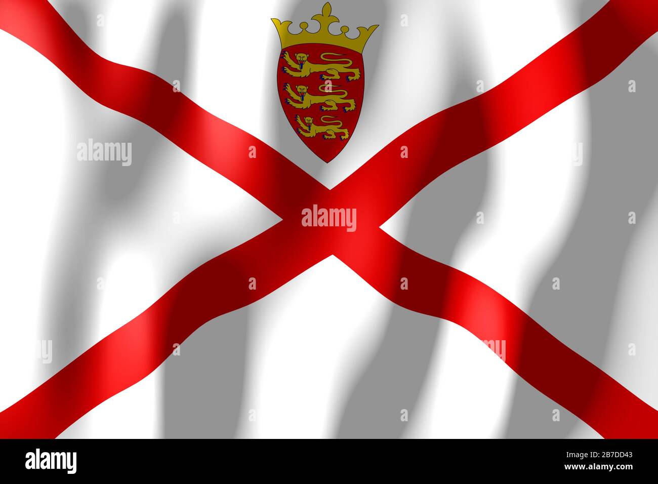 Jersey Flag High Resolution Stock Photography and Images - Alamy