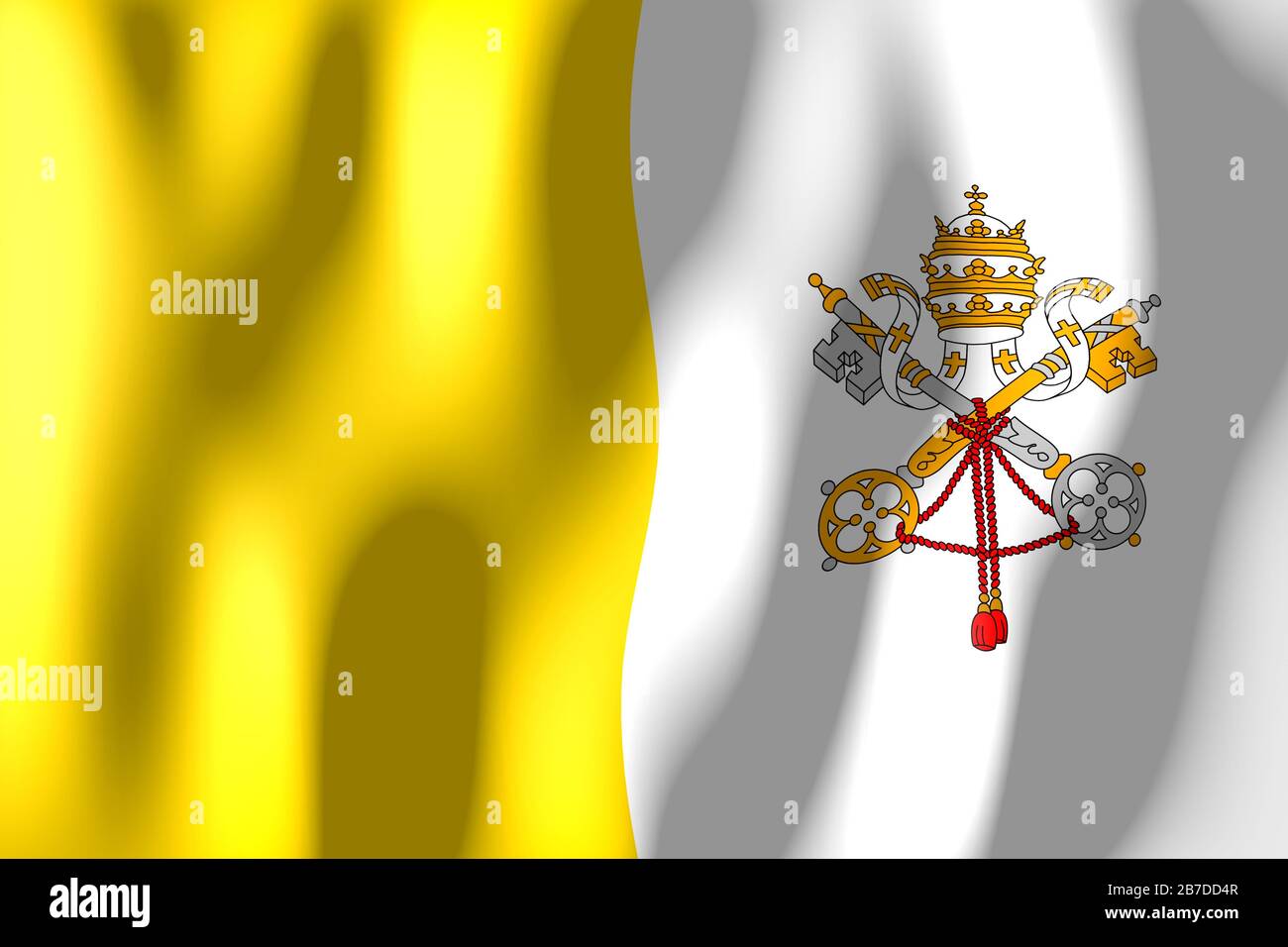 Vatican flag Stock Photo Alamy