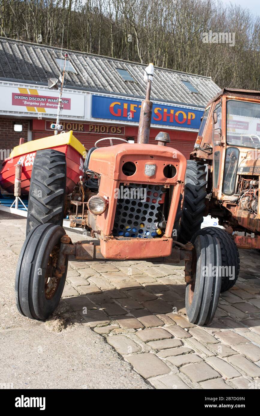 Classic Tractor UK Filey North Yorkshire Stock Photo