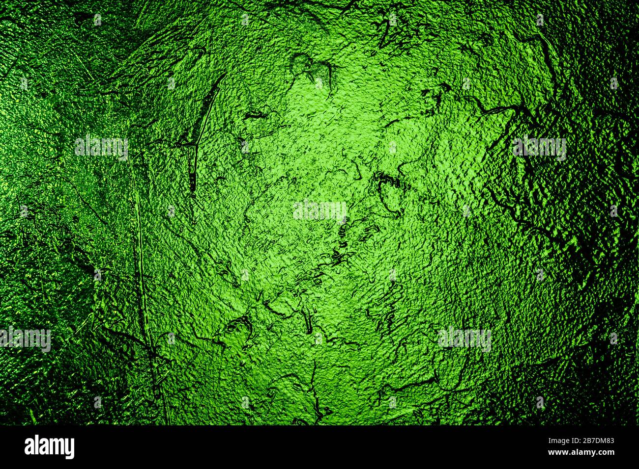 black green wall texture shine like a background Stock Photo