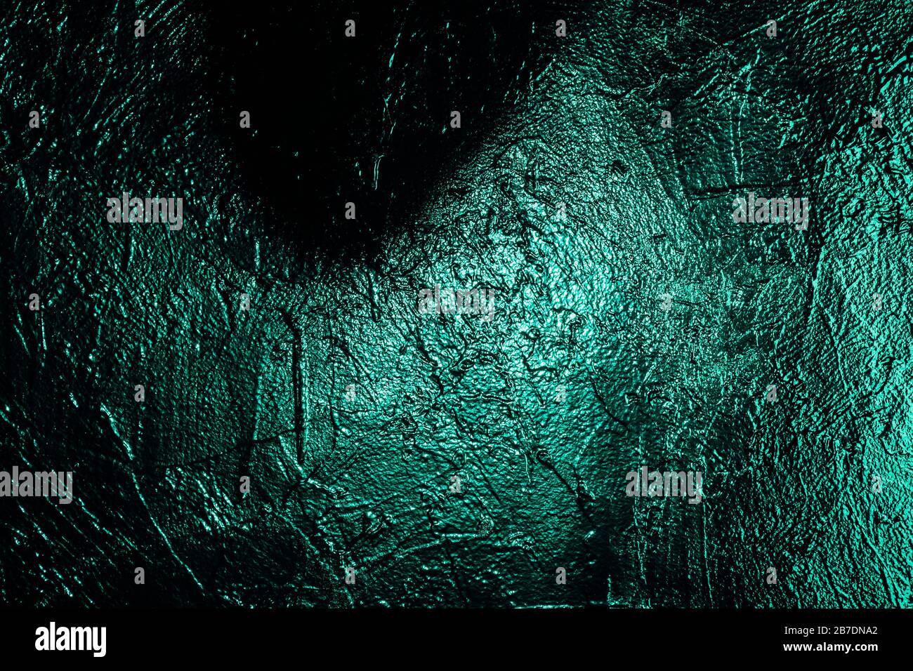 black green wall texture shine like a background Stock Photo