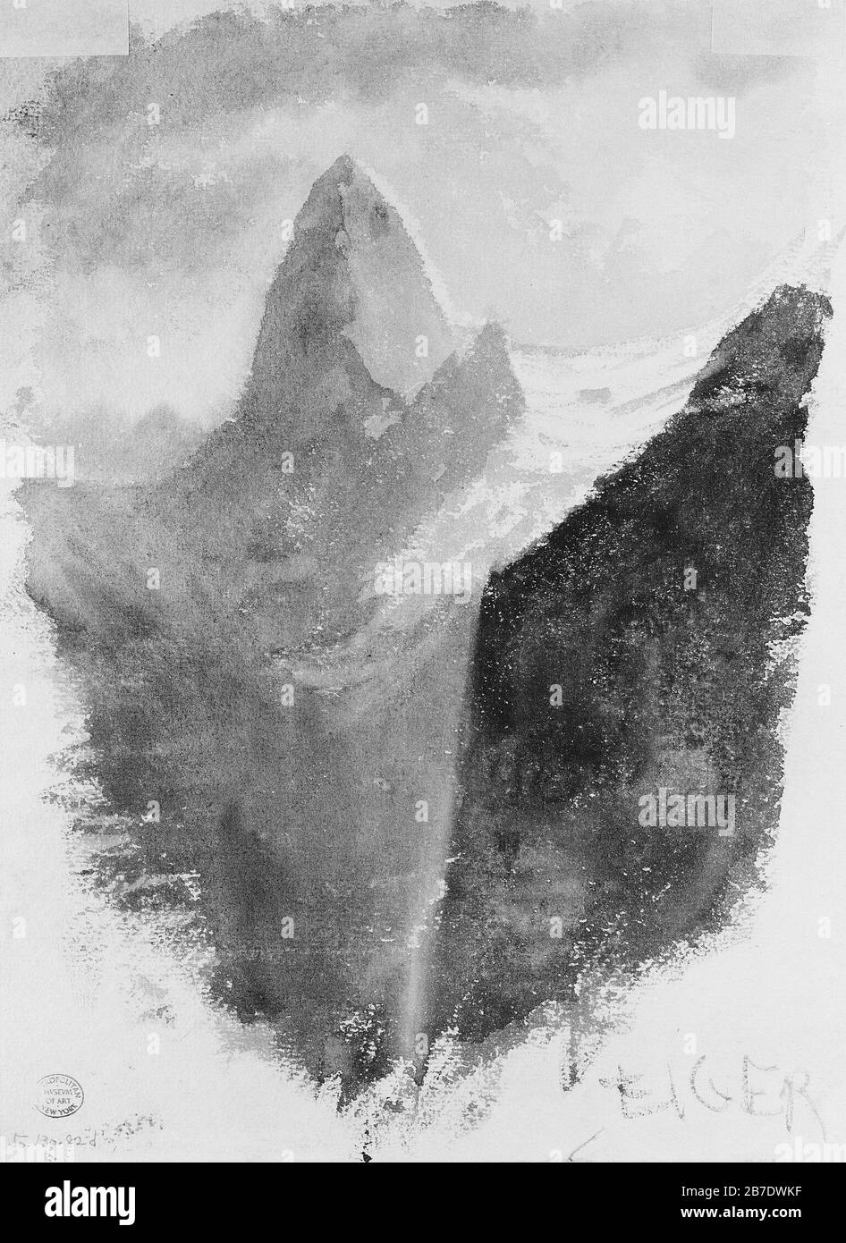 Watercolor Painting Black And White Stock Photos Images Alamy