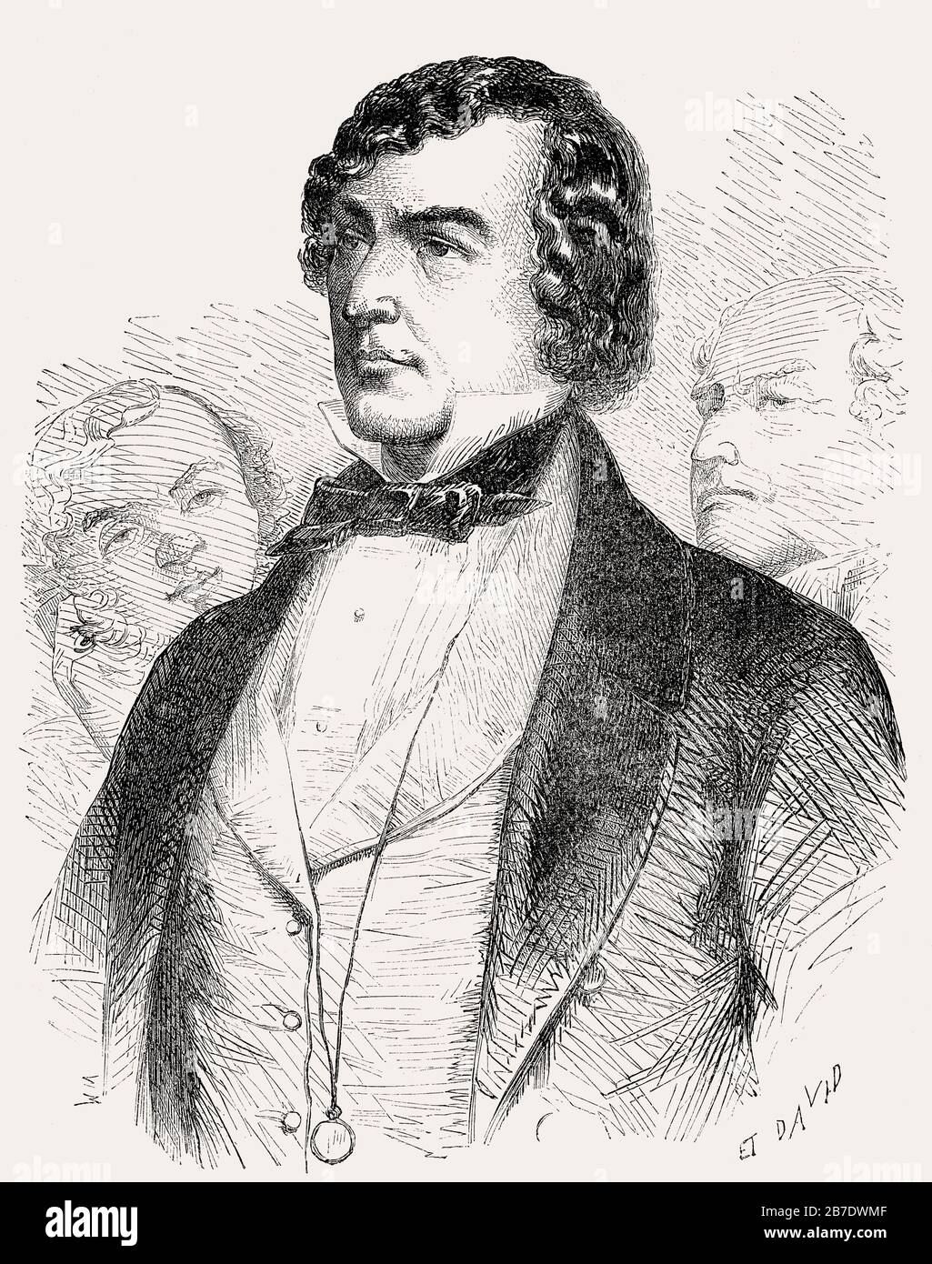 Benjamin Disraeli, 1st Earl of Beaconsfield, 1804 1881, a British