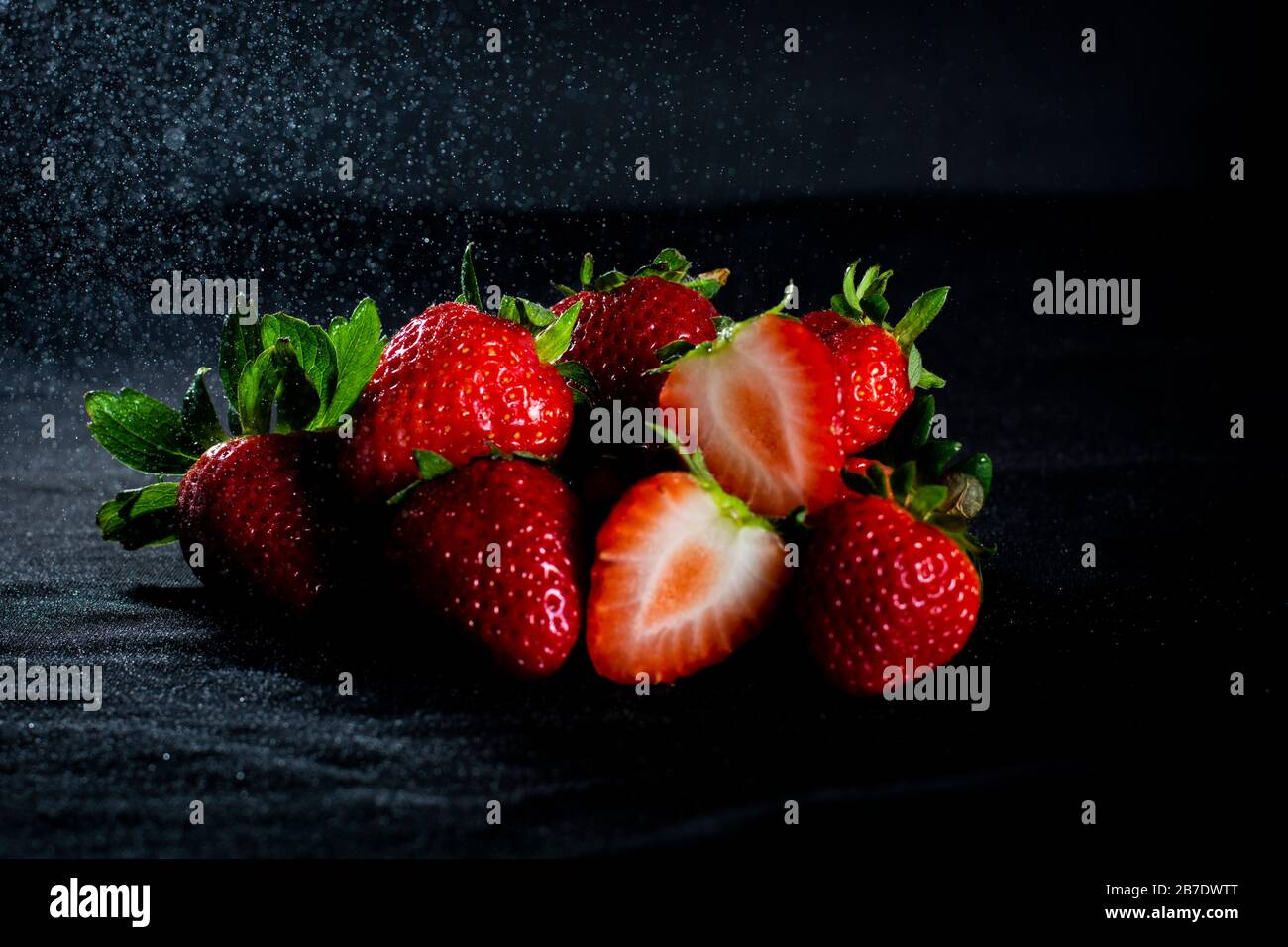 Fruits strawberries red food hi-res stock photography and images - Alamy