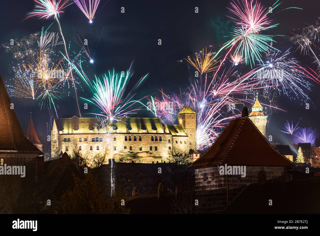 Nuremberg castle winter hi-res stock photography and images - Alamy