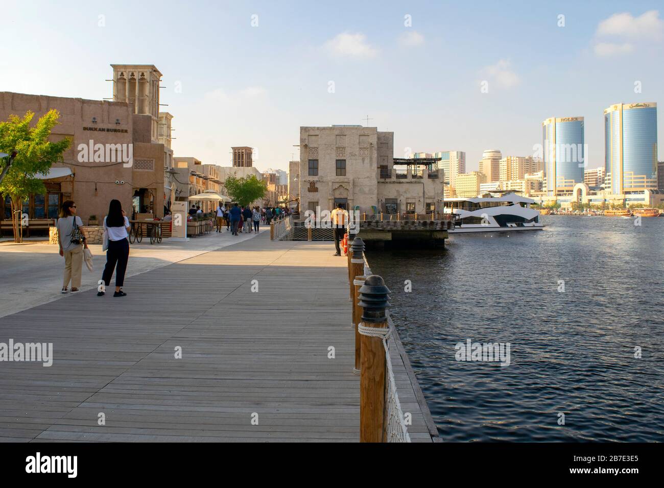 Bur dubai the dubai heritage village hires stock photography and