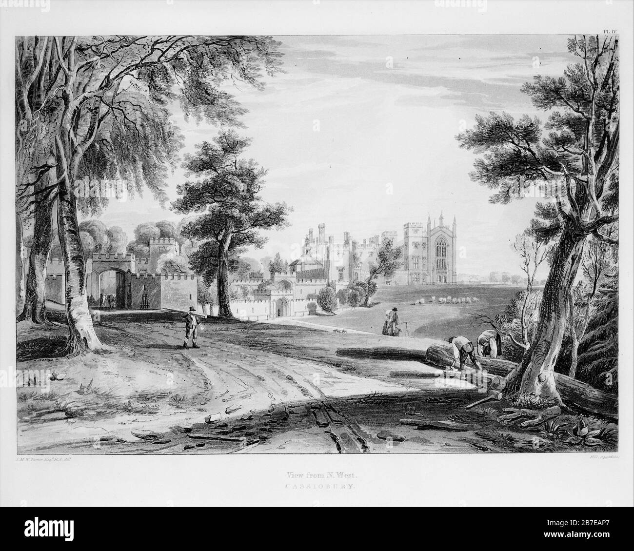 Oil Painting Landscape Black And White Stock Photos Images Alamy