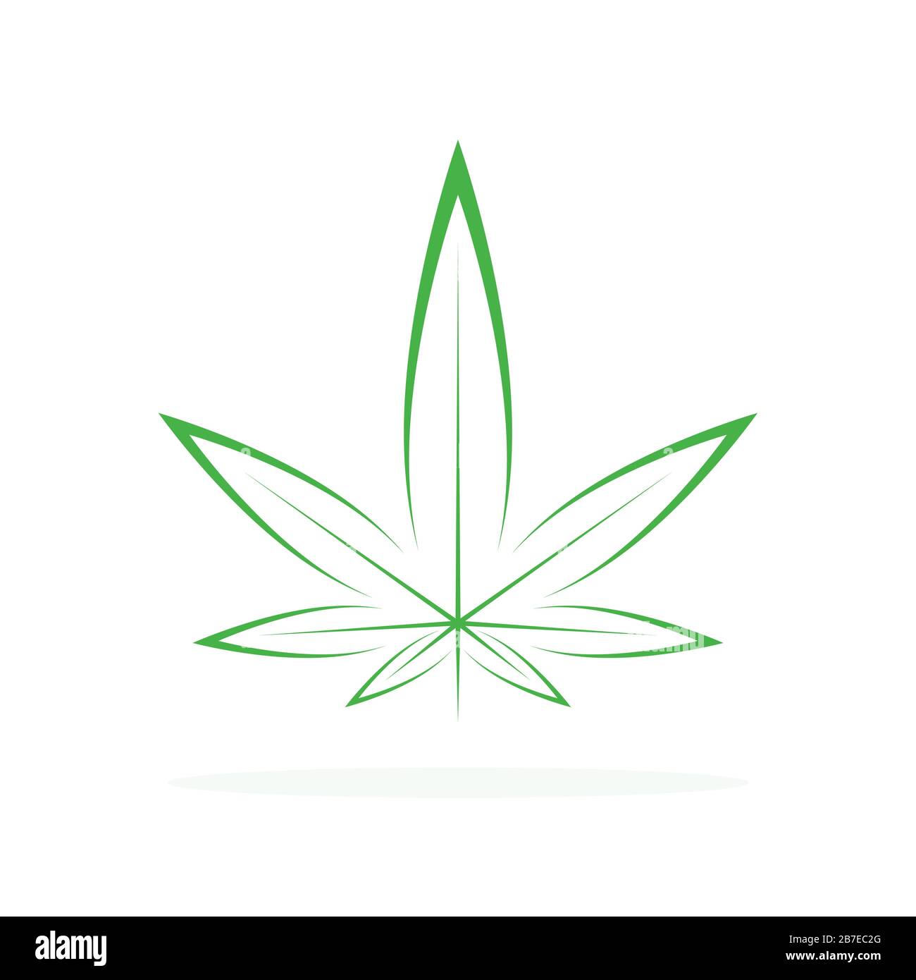 Vector illustration of 420 icon. Logo with hemp leaf Stock Vector