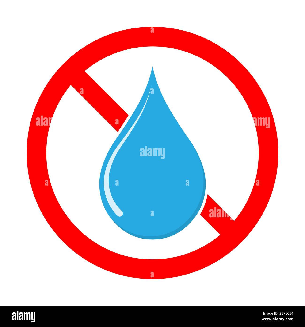 Bath prohibition Stock Vector Images Alamy