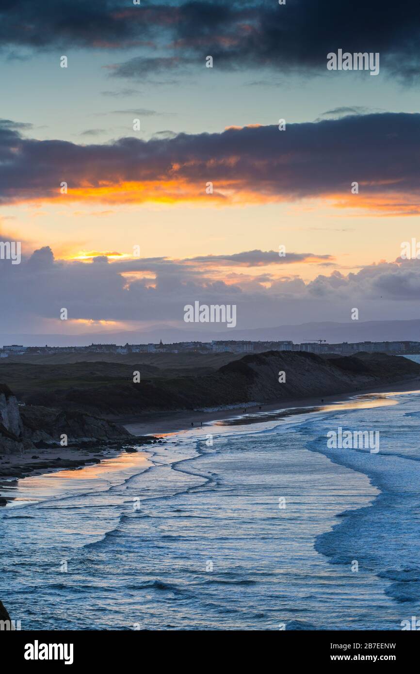 White Rocks Beach, Portrush Stock Photo - Alamy
