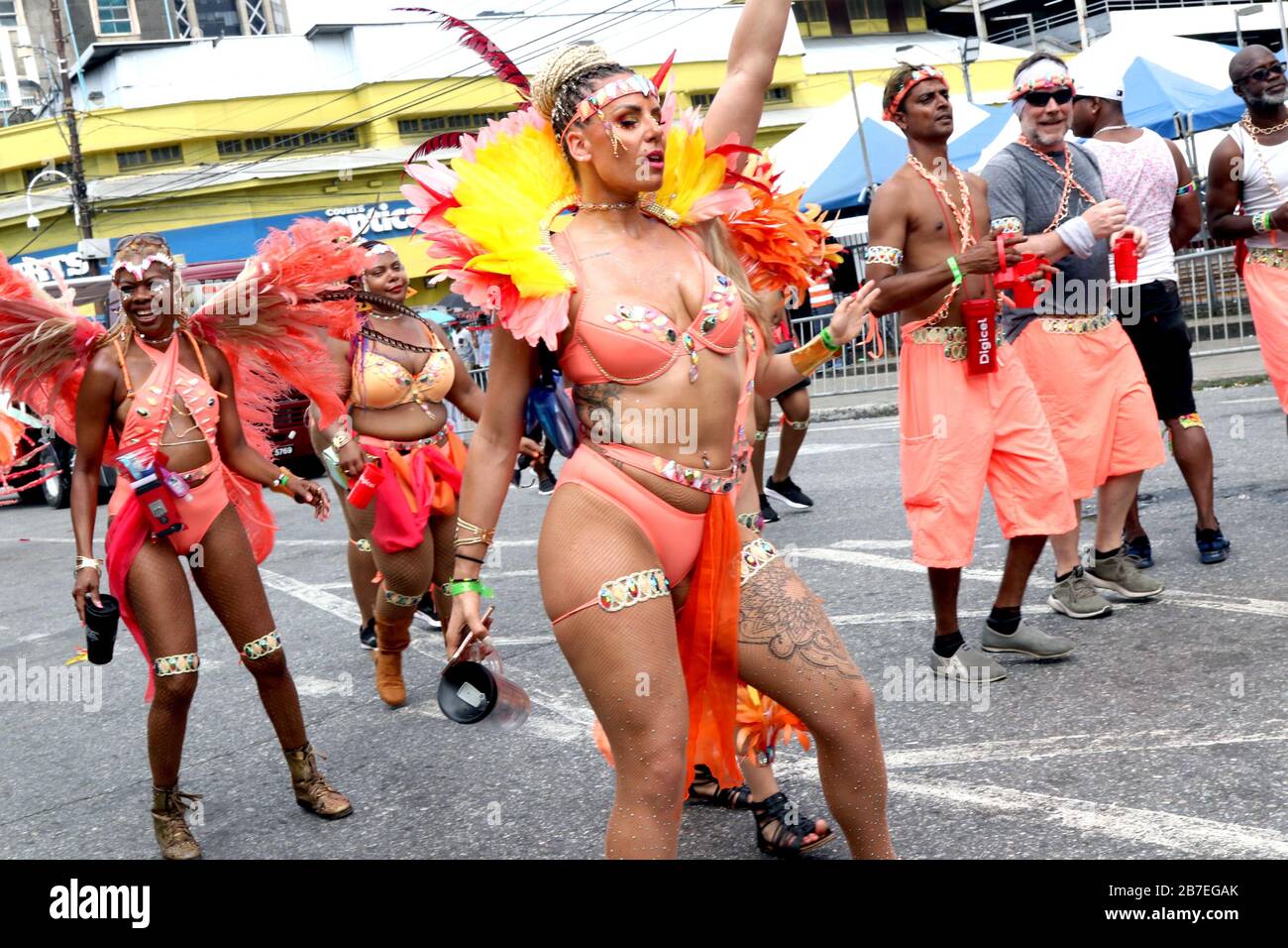 Carnival 2020, Trinidad and Tobago, W.I Stock Photo - Alamy