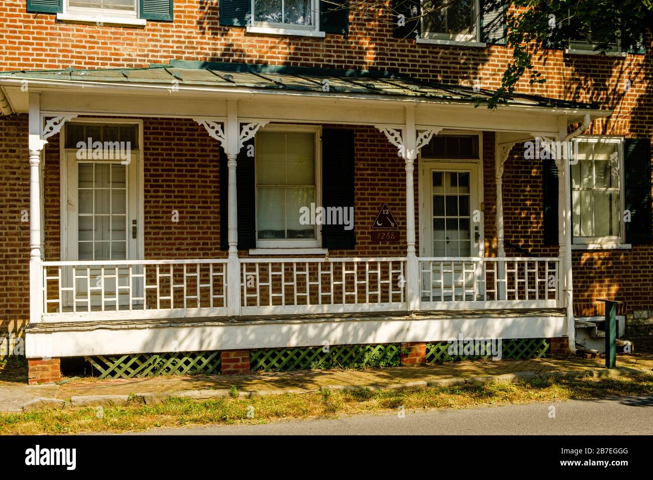 David Smith House, 7268 Queen Street, Middleway, West Virginia Stock