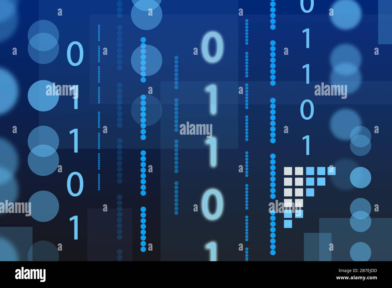 abstract cyber background for it and computer technology Stock Photo ...
