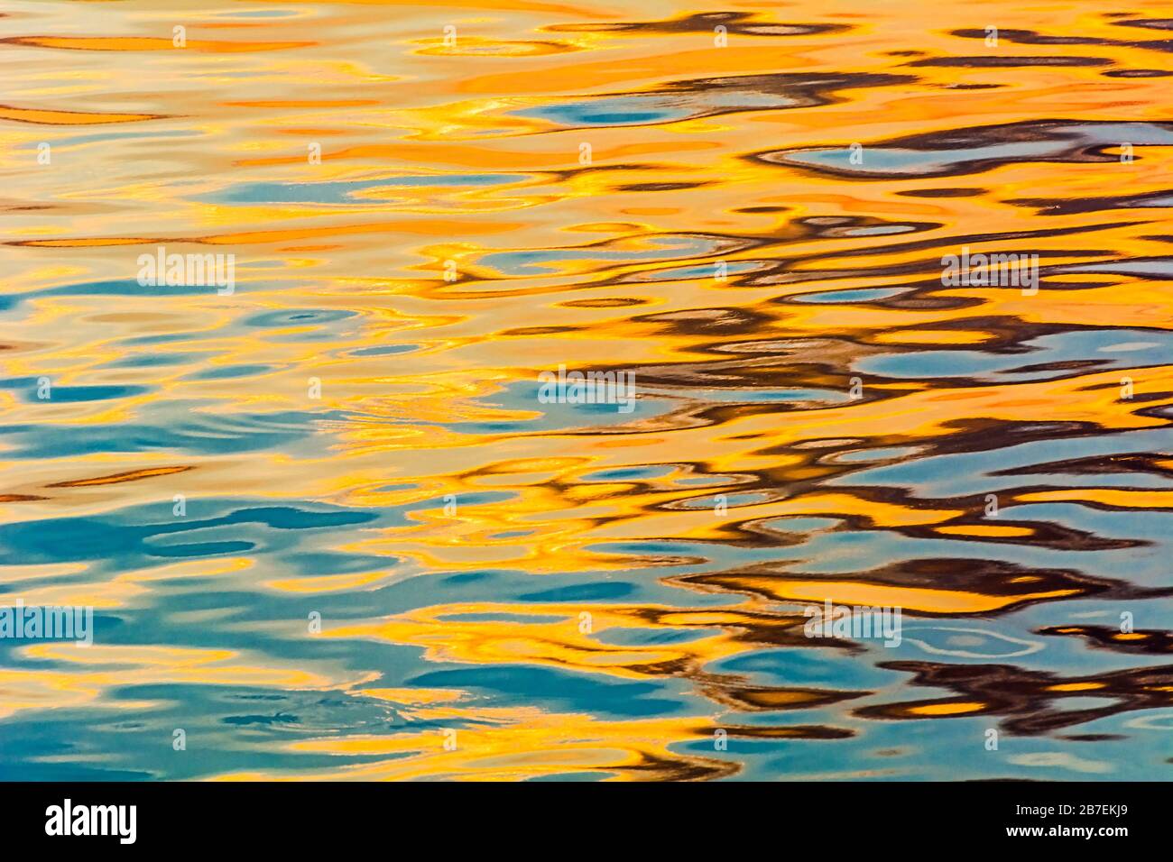 abstract reflection in water ripples Stock Photo - Alamy