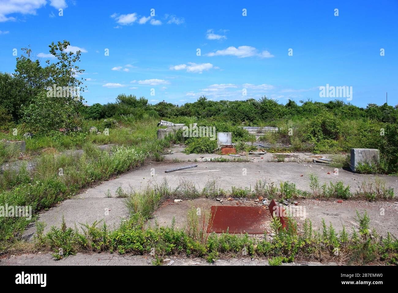 Nike Missile Launch Site NY-49 is an old military structure, which dates back to 1955, seen here on August 11th, 2019 in Queens, New York, U Stock Photo - Alamy