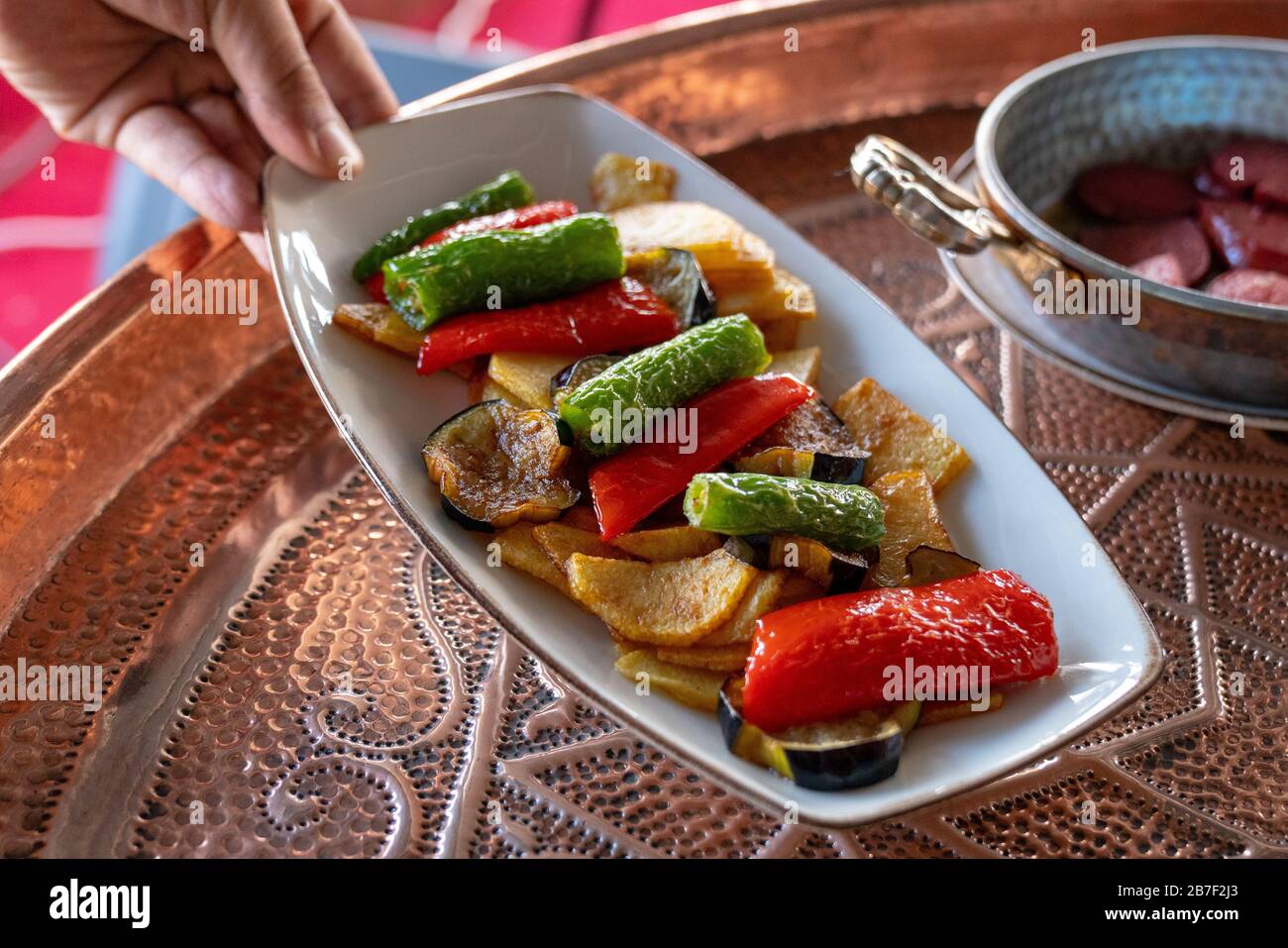 Turkish Breakfast stock photo Stock Photo