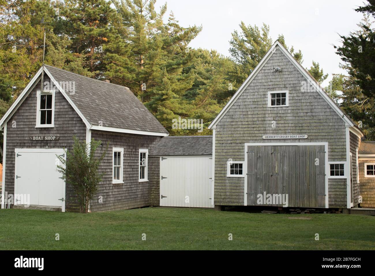 Crosby family is oldest wooden boat manufacturer In USA. Close to