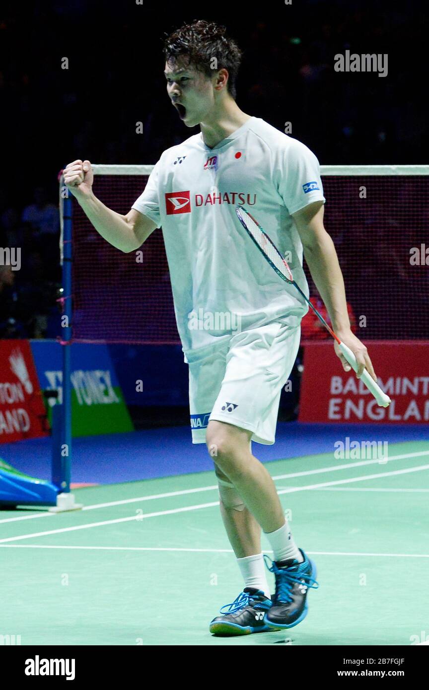 Birmingham, UK. 15th Mar, 2020. Yuta Watanabe (JPN) Badminton : Yonex All  England Open 2020 Men's Doubles