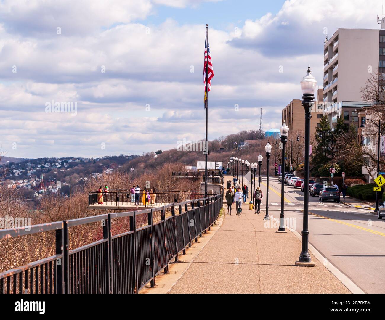 Grandview overlook on mt washington hires stock photography and images