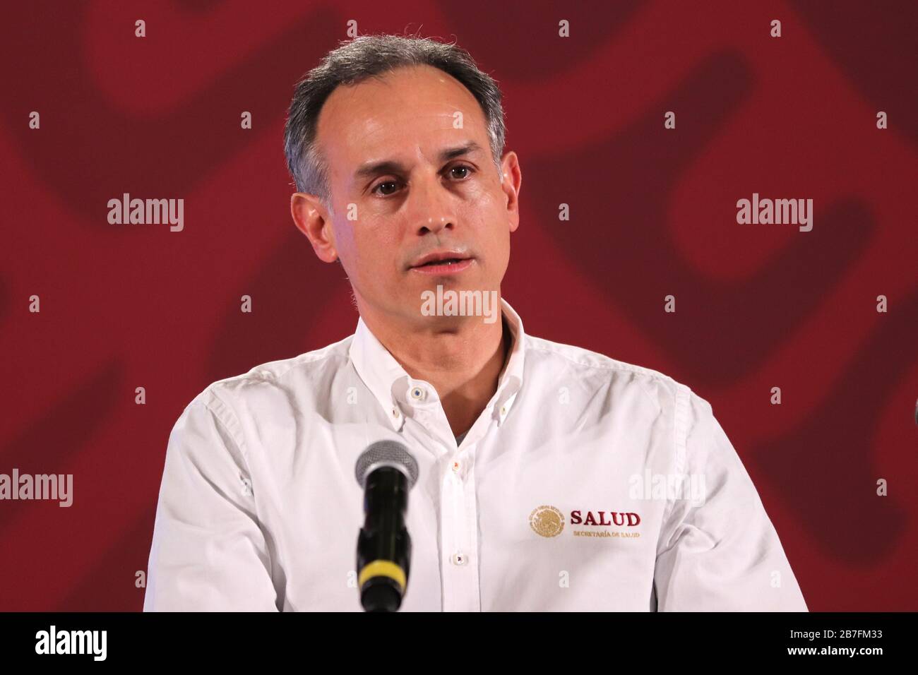 Undersecretary For Prevention And Health Promotion Hugo Lopez Gatell Speaks During A Press Conference At The