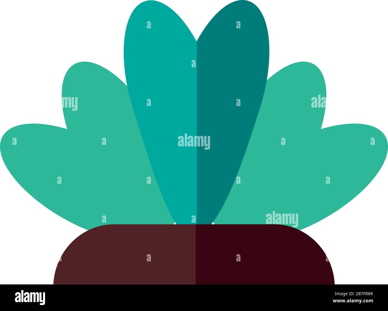 bush garden flat style icon Stock Vector Image & Art - Alamy