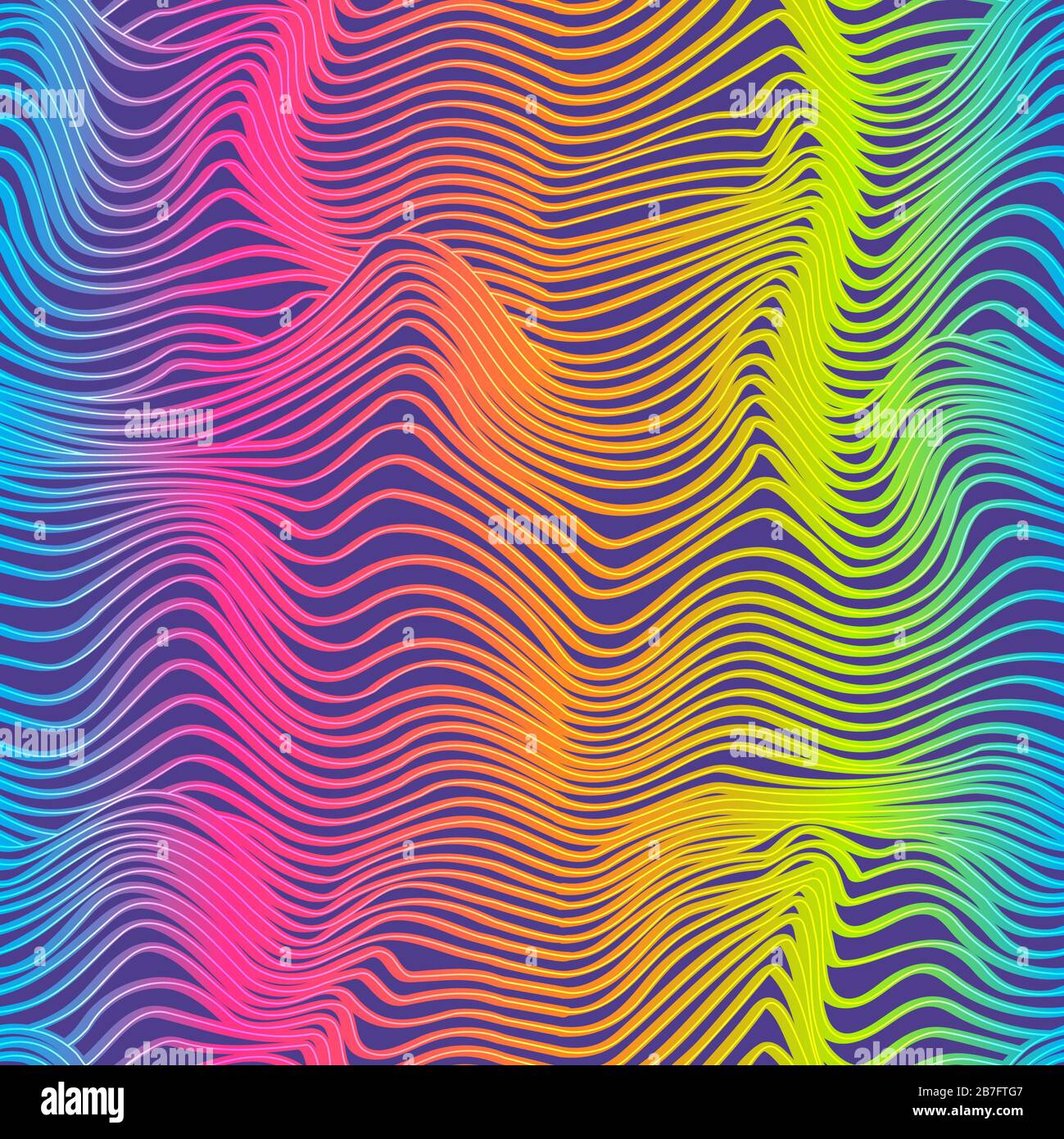 Rainbow stripes seamless pattern (vector eps 10 Stock Photo - Alamy