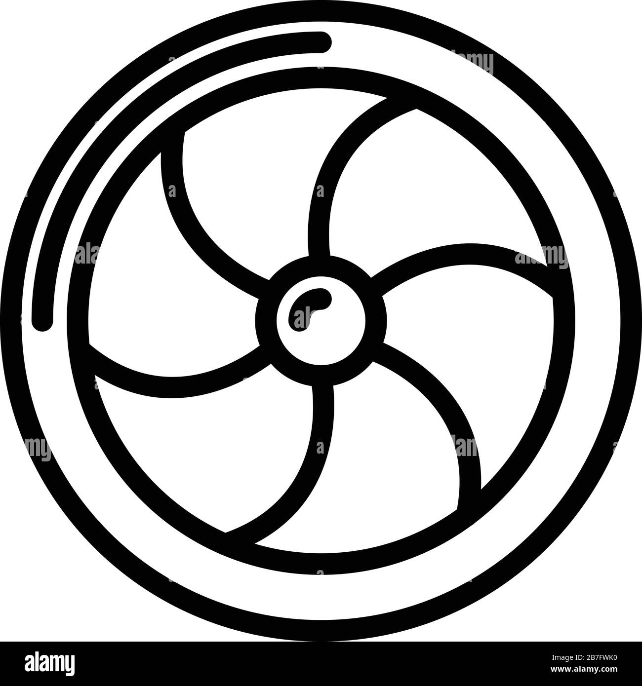 Wind turbine detail Stock Vector Images - Alamy