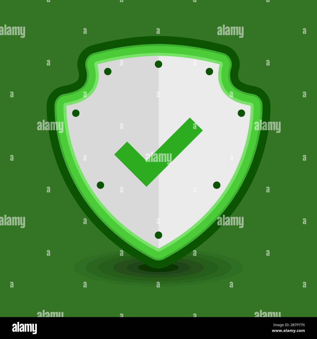 Mark shield Stock Vector Images - Alamy