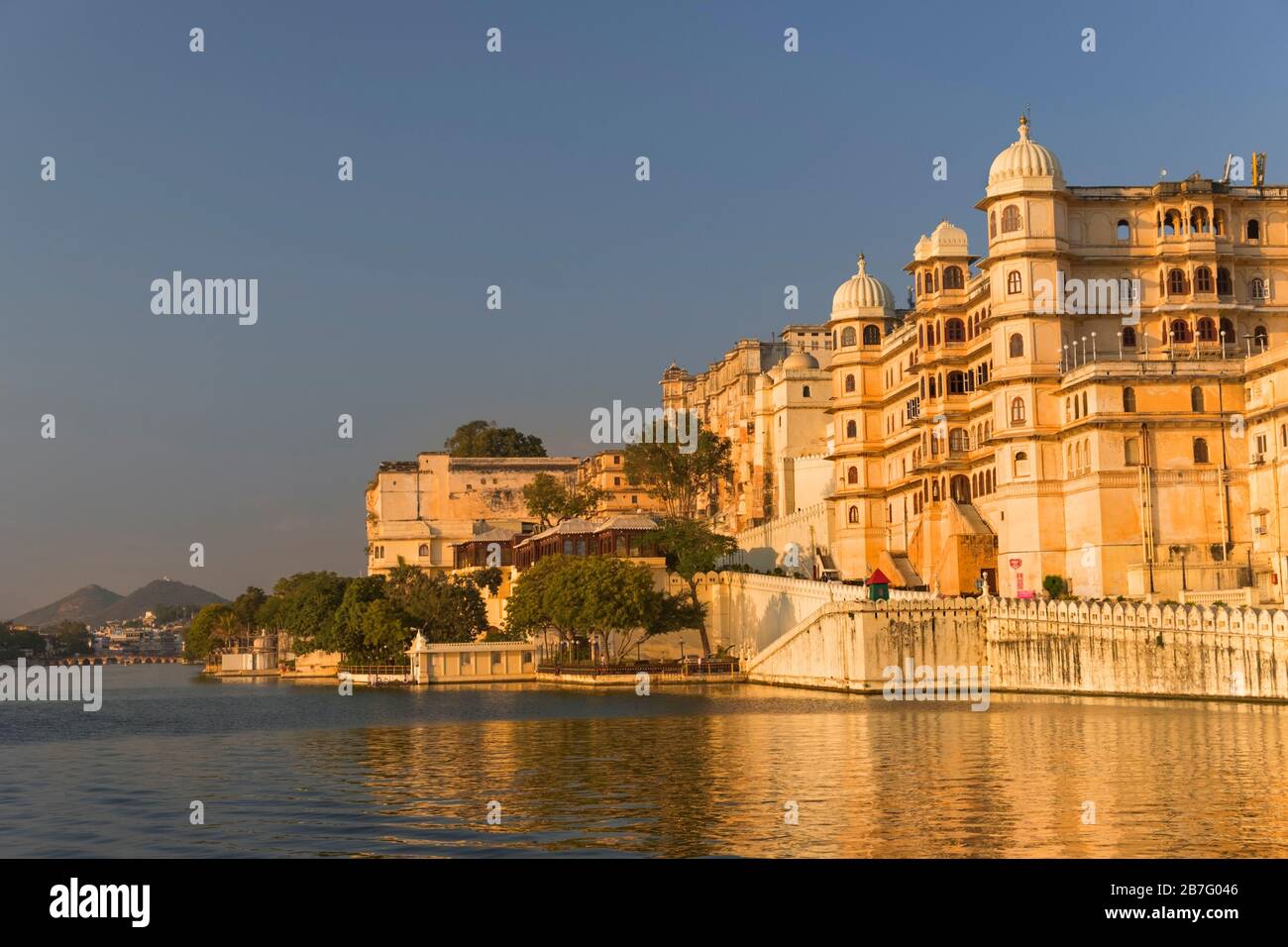 City Palace Udaipur Rajasthan India Stock Photo