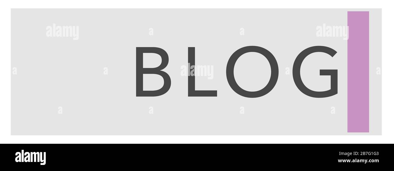 Button text with lines in different colors and gray background Stock