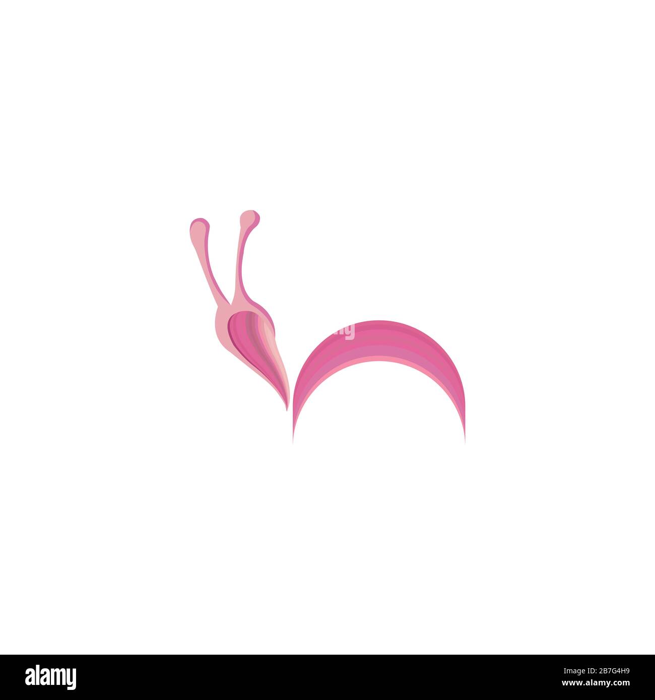 Snail Logo Vector design Template Stock Vector